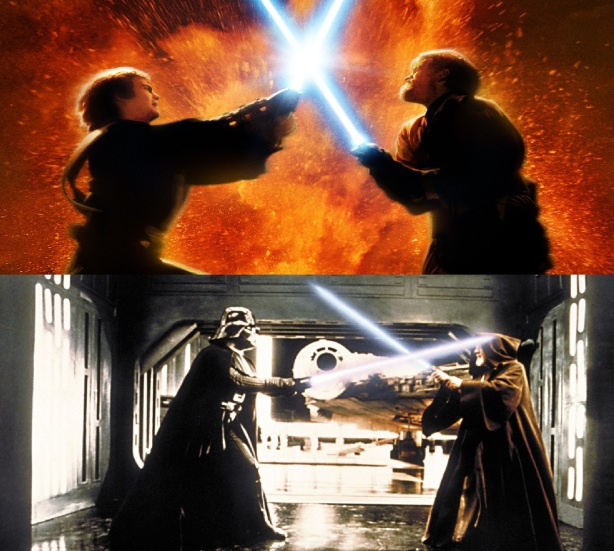 Obi-Wan vs Vader